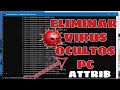 How To Find Hidden Viruses On My PC And Remove Them With CMD Hard Drive Or USB
