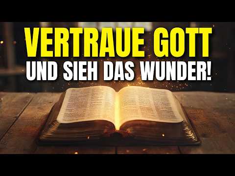 Gott führt deine Schritte: Vertraue und erlebe das Wunder!