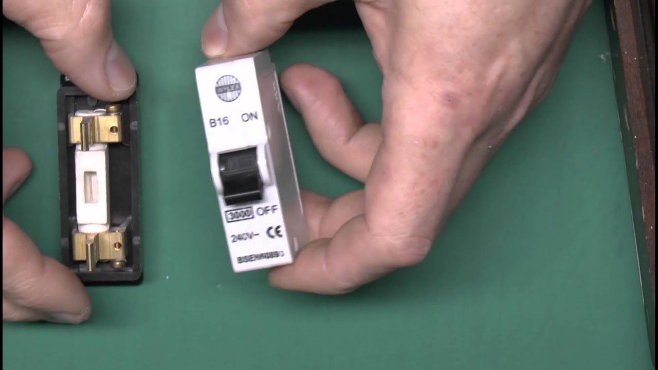 Wylex Fusebox - Replacing fuses with plug in MCBs is a waste of money