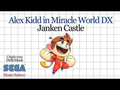 ALEX KIDD IN MIRACLE WORLD DX | Janken Castle [SEGA MASTER SYSTEM REMIX]