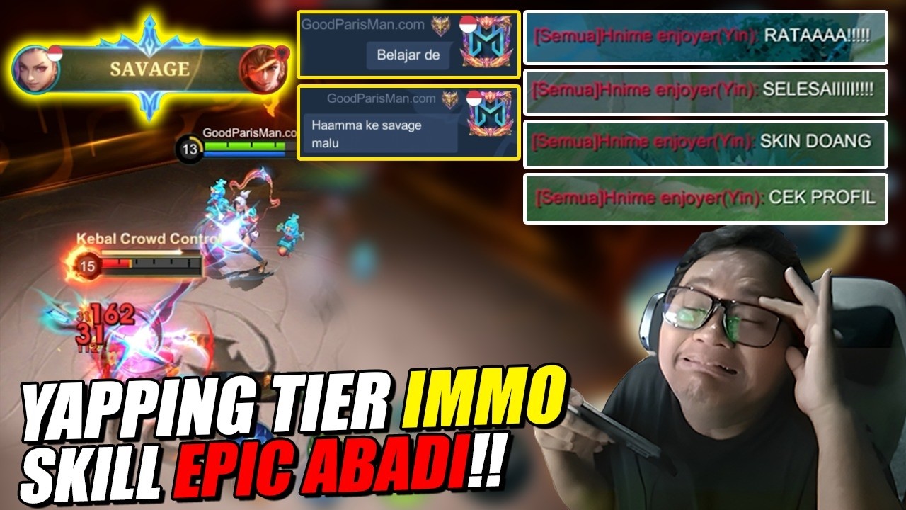 BACOT CHAT ALL SEBELUM MENANG! Gua Bikin MALU dengan EPIC COMEBACK + SAVAGE! Temennya Wajib MALU sih