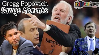 Gregg Popovich Savage & Funny Moments