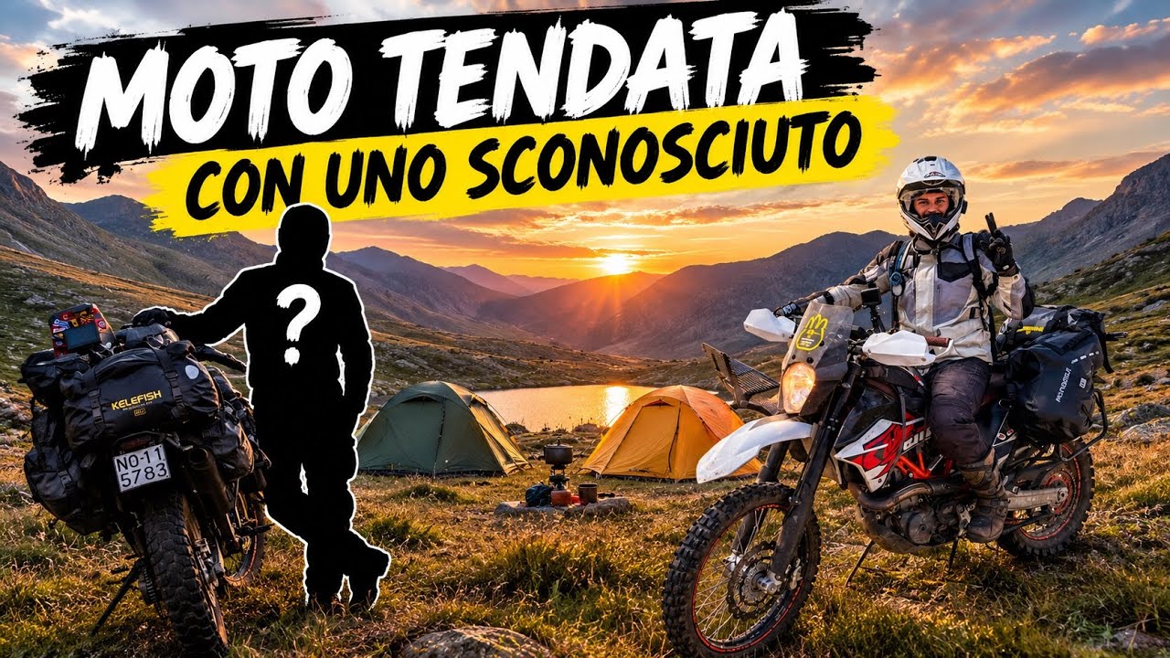 Moto tendata con uno “SCONOSCIUTO”!