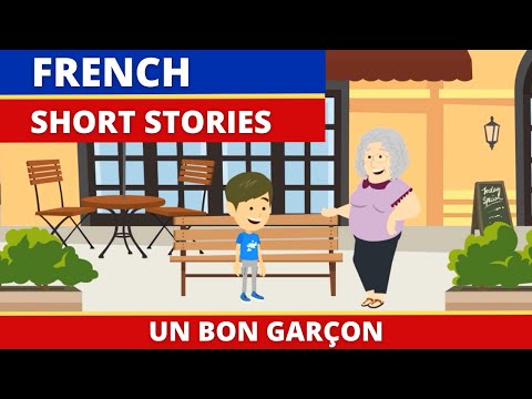 A Short Animated Film in French Un Bon Garçon with moral lessons