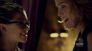 Cosima and Delphine - first kiss (Orphan Black)