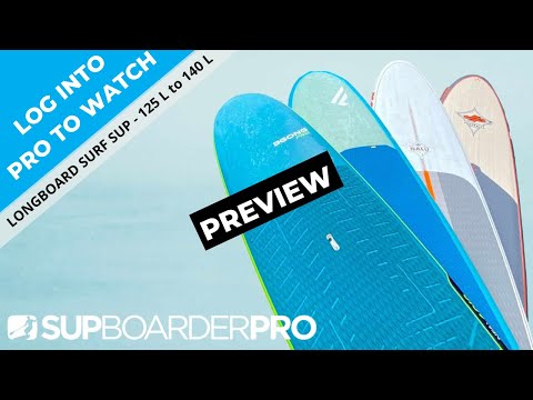 Longboard Surf SUP Test 2022 // SUPboarder PRO Head to Head Test PREVIEW