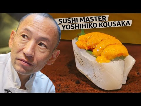 Sushi Master Yoshihiko Kousaka Has Earned a Michelin Star 10 Years in a Row — Omakase