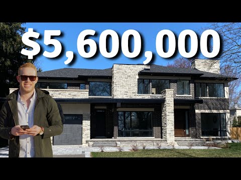 INSIDE a $5.6 MILLION Luxury Oakville, Ontario, Canada House | House Tour