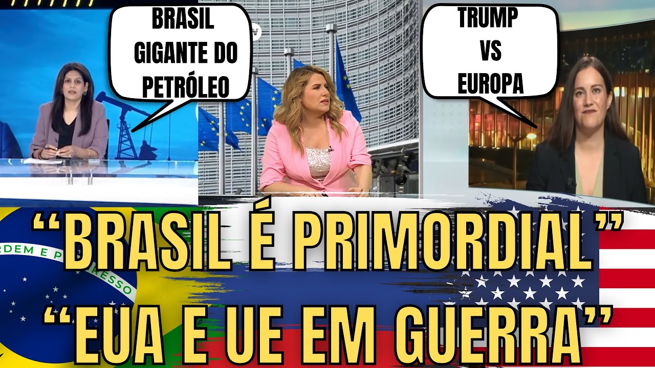 Mídia Internacional: Brasil Na OPEP+… EUA E EUROPA SAINDO NA MÃO