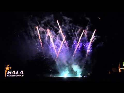 Wedding Fireworks to Music - Moggerhanger Park