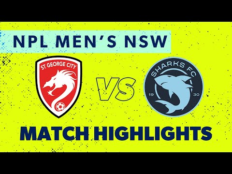 NPL Men's NSW Round 26 Highlights – St George City v Sutherland Sharks