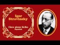 Igor Stravinsky - II. «Española» de "Cinco piezas fáciles" (1916/17)