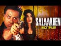 SALAAKHEN 1998 Hindi Trailer Sunny Deol Raveena Tandon Anupam Kher Bollywood Action Movie