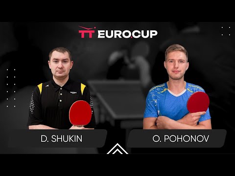 15:55 Dmytro Shukin - Oleksandr Pohonov 28.06.2024 TT Euro.Cup Ukraine Professional. TABLE 4