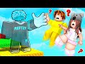I Troll My SISTER With INVISIBILITY In Roblox SLAP Obby
