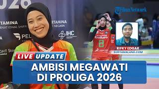 Megawati Hangestri Tampil Enjoy di GOR Ken Arok, Targetkan Sapu Bersih Kemenangan di Malang