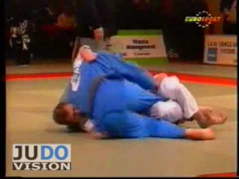 JUDO 1990 Judo Masters: Raymond Stevens (GBR) - Andrew Costello (GBR)