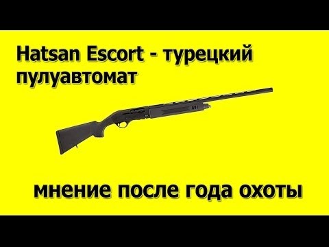 Ружье Hatsan Escort как разобрать и собрать Мнение после года охоты