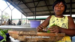 Ndirande, Malawi. Cooking in the Slum.