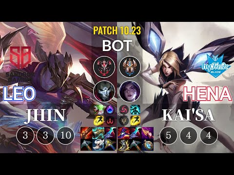 SB Leo Jhin vs hyF Hena Kai'Sa Bot - KR Patch 10.23