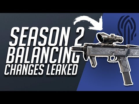 Season 2 Balancing Changes Leaked!