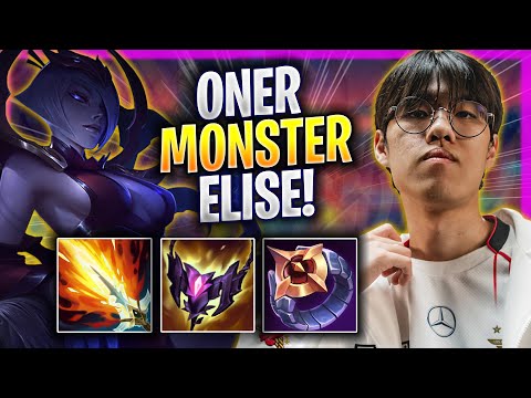 ONER IS A MONSTER WITH ELISE! - T1 Oner Plays Elise JUNGLE vs Nocturne! | Season 2024