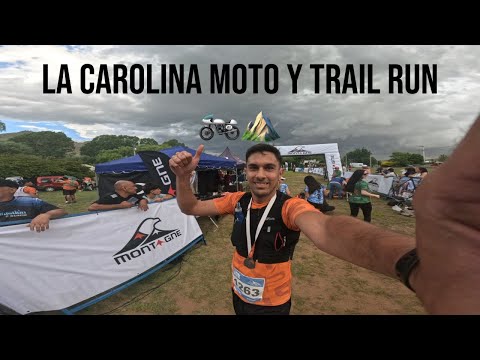 Viaje en Moto hacia La Carolina, San Luis. Y 10km de Trail Run