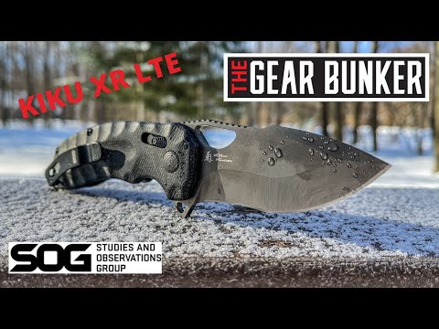 SOG Kiku XR LTE Knife Review