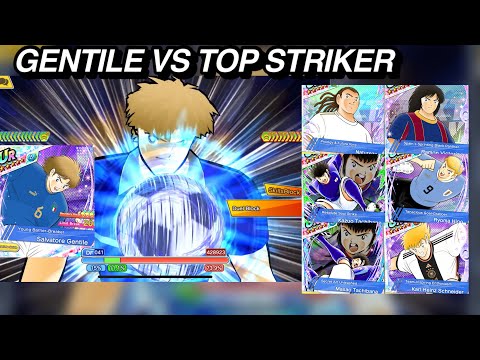REVIEW GENTILE WORLD CUP VS TOP STRIKER! BLOCKNYA BADASS ABIS😍😍 DUEL BLOCK! TSUBASA DREAM TEAM