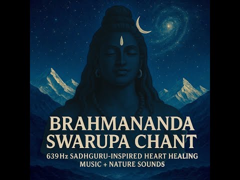 Brahmananda Swarupa Chant | 639Hz Sadhguru-Inspired Heart Healing Music + Nature Sounds