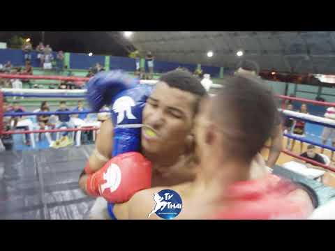 TV THAI | John John ( Pitbull Brothers ) vs Nilton ( MTB ) Ram Muay 8