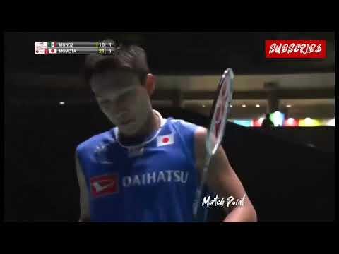 BWF World Championships 2022 ll Kento MOMOTA vs Lino MUNOZ ll First Round 64