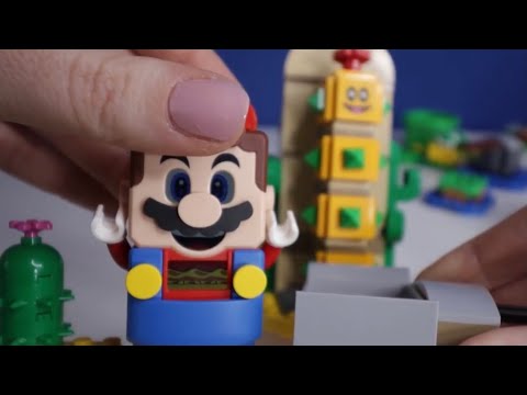 Lego Mario - Desert Pokey Expansion set unboxing and build