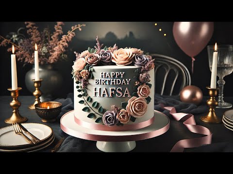 HAFSA Happy Birthday Song – Happy Birthday Hafsa 🎉 🎵 #HappyBirthdaySong 🎶
