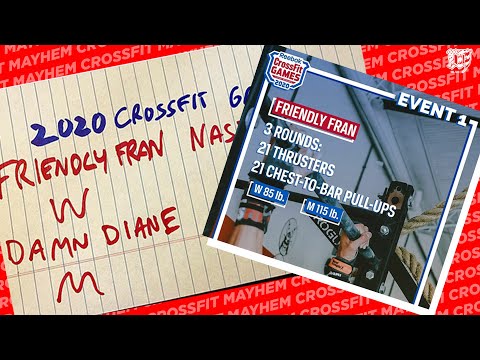 2020 CrossFit Games EVENT 1 // FRIENDLY FRAN