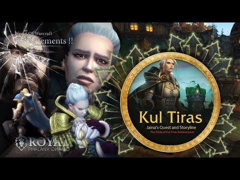 Jaina's Quest and Storyline in Kul Tiras + The Pride of Kul Tiras Cutscene