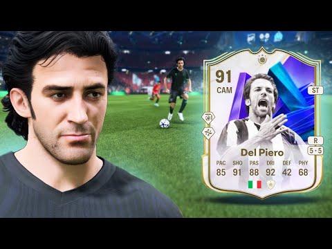 91 DEL PIERO FC PRO ICON SBC PLAYER REVIEW IN FC 26 | FC 26 ULTIMATE TEAM