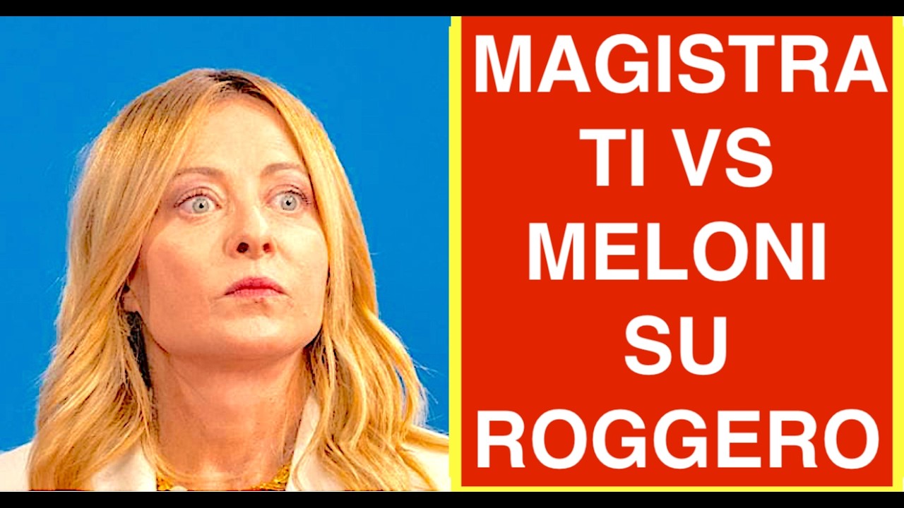 MAGISTRATI VS MELONI SU ROGGERO: DOPPIOPESISMO GENERICO