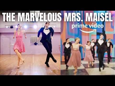 THE MARVELOUS MRS. MAISEL Dance | Pink Shoelaces (side by side)