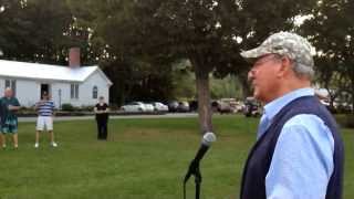 preview picture of video 'Quechee Club Wounded Warriors Flagpole Dedication'