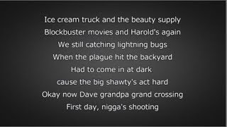 Chance The Rapper - Smoke Break (Lyrics)