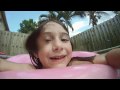 Kids Takes Camera In The Pool