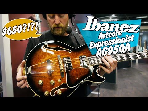 IBANEZ AG95QA DBS Dark Brown Sunburst / Hollow Body Type / Artcore Expressionist Series / AG95QA-DBS / PW25120285 image 13