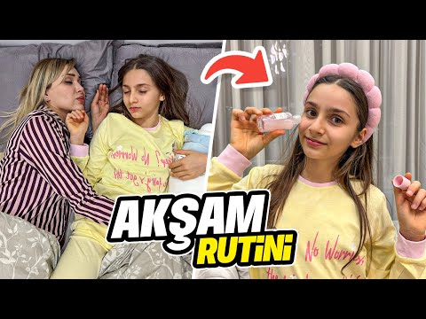 LİNA'NIN AKŞAM RUTİNİ ! VLOG
