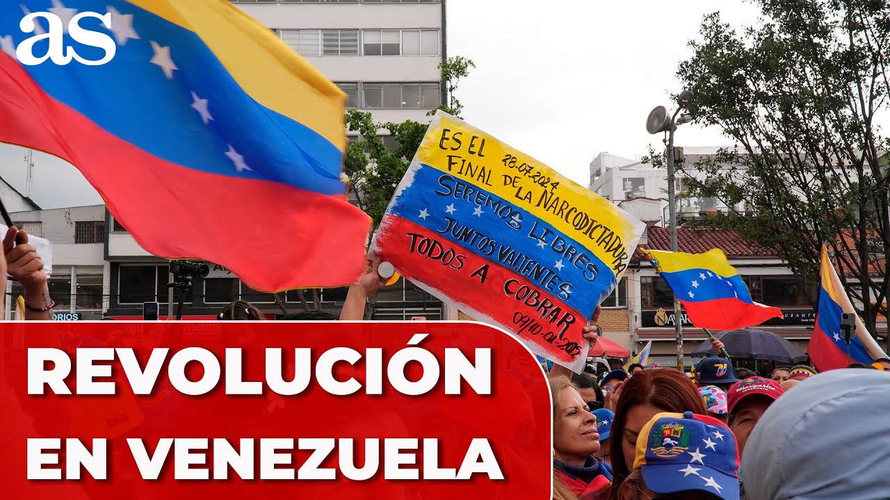 VENEZUELA, DIVIDIDA: CARACAS vive PROTESTAS a favor y en contra de MADURO