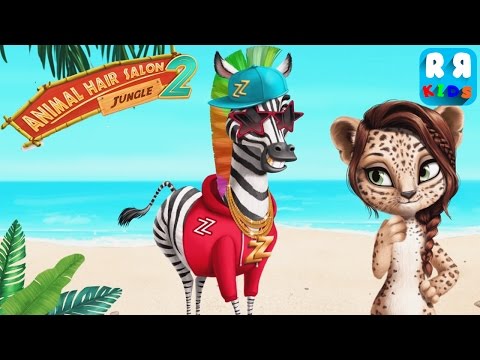 Jungle Animal Hair Salon 2 - New Best App for Kids - Unlock All Animal - YouTube