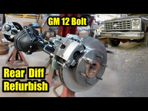 80 Chevy Silverado Rear Axle Refurbish & Disc Brake Upgrade | GM 12 Bolt