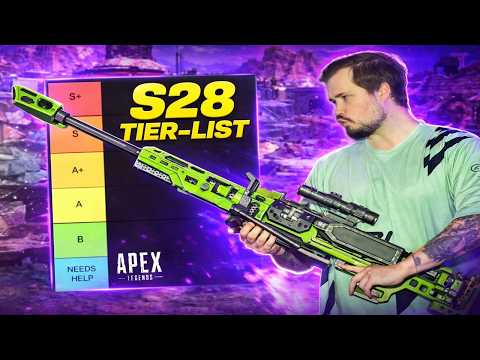 WEAPON TIERLIST FOR SEASON 28 APEX LEGENDS