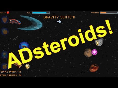 ADsteroids (space adventure) Video