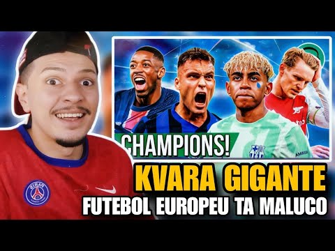 ♫ EU TE AMO CHAMPIONS!!! INTER 4x3 BARÇA, HISTÓRICO! PSG NA FINAL! | FutParódias | REACT